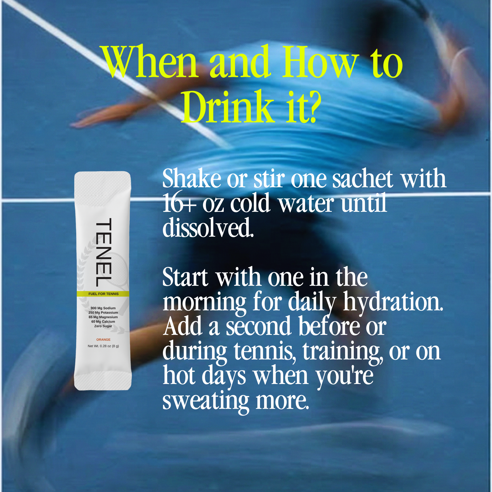 TENEL Daily Electrolytes - 30 Sachets